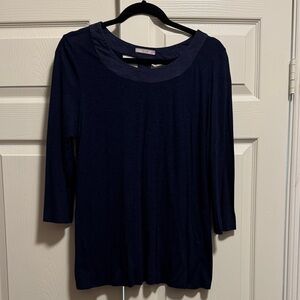 Le Lis Midnight Blue Blouse
